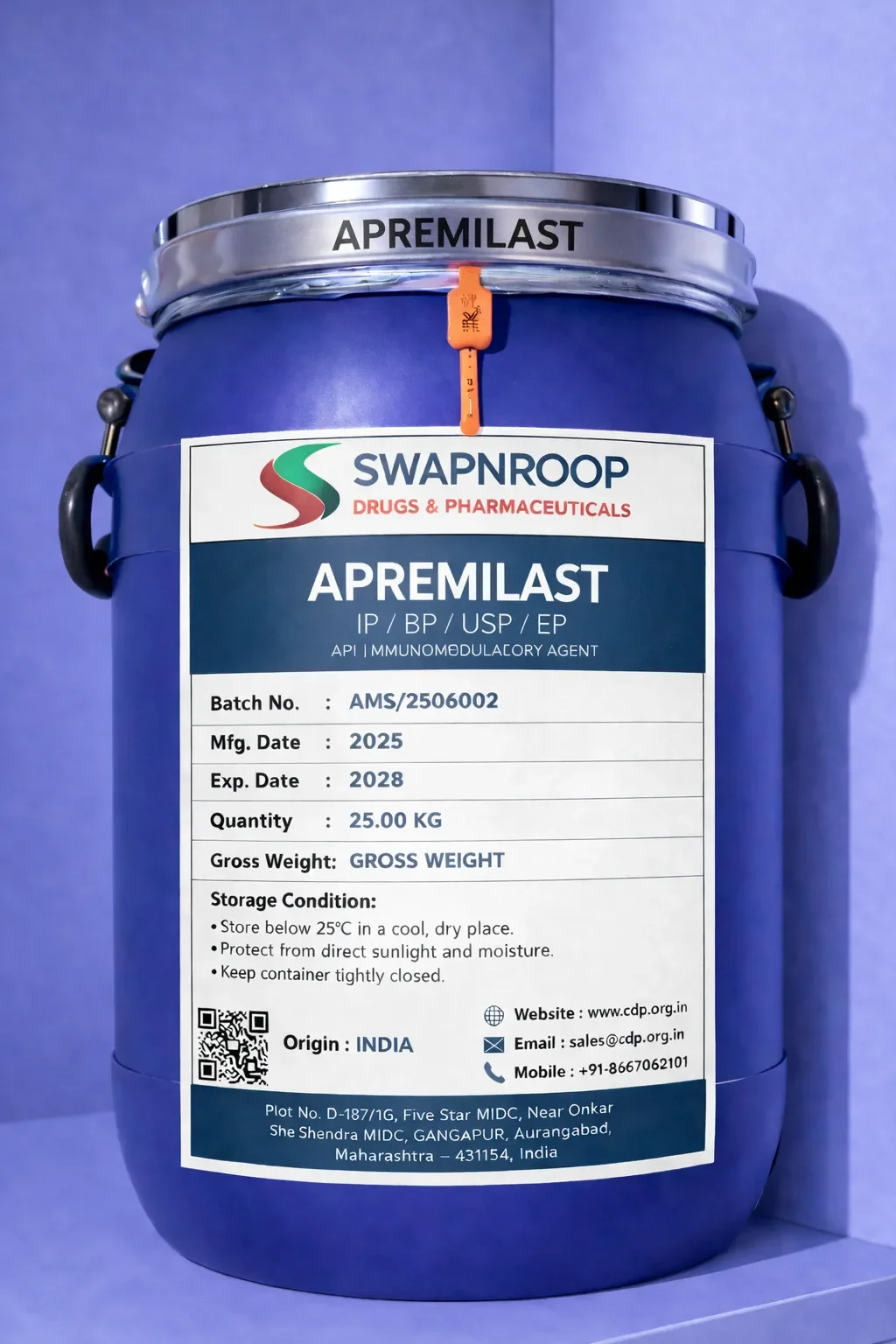 Apremilast API